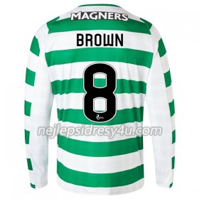 Fotbalový Dres Celtic FC Brown 8 Domácí 2018/19 Dlouhý Rukáv